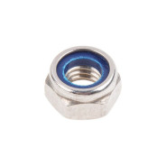 Гайка М12 со стопорным кольцом, нерж.сталь (А2),    STARFIX DIN 985 (100 шт)