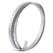 Лента перфорированная монтажная, 1.5 мм, LM 3см х 10 м, отвер. 4.5–5 мм, цинк  ...Сибртех 46580