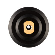 Насадка резиновая для АГШК с липучкой, 100 mm, посадка M14  Matrix 76227