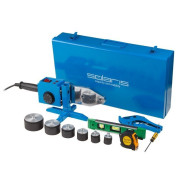 Сварочный аппарат для полимерных труб  (1500-1650 Вт, 6 насадок: 20 - 63 мм, 2 режима нагрева, доп.а...SOLARIS PW-1502