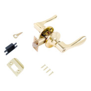 Защелка врезная межкомнатная 8531 BK PB золото фикс СТАНДАРТ  ...УЗК 13404