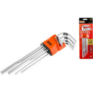 Набор ключей шестигр. 1,5-10мм 9шт экстрадлинн.  () PRO  STARTUL PRO-89509