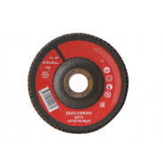 Круг лепестковый 125x22.23 мм P60 (вогнутый)  ELITECH 186613