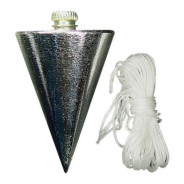 Отвес конусный, 300 г, шнур 5 м  Matrix 84833