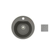 Мойка кухонная из искусственного камня RICHI серый 510х510 mm  ...AV Engineering AV510510RGRA