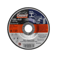 Круг обдирочный 125x6x22.2 mm для металла  GEPARD GP16125-60