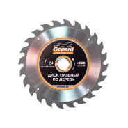 Диск пильный по дереву, 255х32/30 мм, 24 зуб., ,  GEPARD GP0904-24