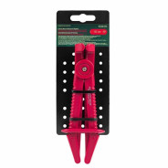 Зажим пластиковый для шлангов с фиксатором изогнутый 90°(L-155мм), на пластиковом держателе  ...Rock FORCE RF-903G18C