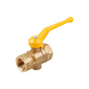 Кран шаровый 1/2" под манометр, (ГАЗ) PN1.6 МПа, 11Б27п10  Цветлит ЦРБ0098