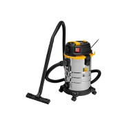 Пылесос строительный RVC30, 1400Вт, бак 30л, шланг 3м, розетка с автосинхр.  ...DENZEL 28203