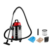 Пылесос строительный VC 2515-1 WS 1400 Вт, 25 л, провод 4 м, шланг 3 м (c доп. розеткой, 35 мм диаме...WORTEX 1334992