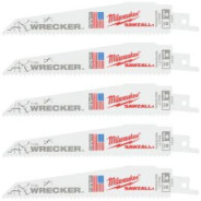 Полотно к сабельной пиле SAWZALL Wrecker (5 шт / 150 мм / BIM / демонтаж) MILWAUKEE ...Milwaukee 48475701