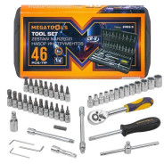 Набор инструментов 46пр.1/4"  MEGATOOLS MT-2462-5