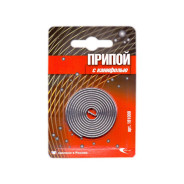 Припой ПОС 61 трубка, спираль ф2mm, с канифолью в блистере  ...Векта 191008