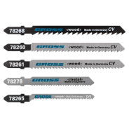 Набор полотен для электролобзика универсальный, 5шт., Gross ...Matrix 78252