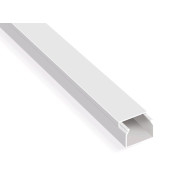 Кабель-канал 80х60 белый (2м)  LEIDEN ELECTRIC 809050