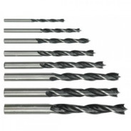 Сверла по дереву, набор 4-10mm (8шт)  VOREL 22380