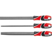 Рашпили по дереву 250mm (набор 3шт.)  YATO YT-6222