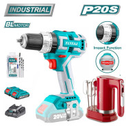 Набор аккумуляторного инструмента  TOTAL TOSLI23062