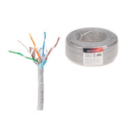 Кабель витая пара F/UTP Cat5E 4х2х24AWG (0.51mm) 50м, медь, внутр. (ПВХ)   ...ЮПИТЕР JP3010-50