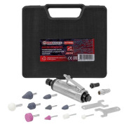 Пневмозачистная машинка 21000 об/мин с набором камней 16пр.  ...FORCEKRAFT FK-RT-1206K