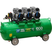Компрессор AE-100-OF1 безмасляный ,420 л/мин, 8 атм, коаксиальный, безмасляный, ресив. 100 л, 230 В,...ECO EC2610-1