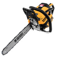 Пила цепная бензиновая DS-4516, шина 40 см, 45см3, 2.5 л.с., шаг 0.325, паз 1.5 mm, 64 зв  ...DENZEL 95236