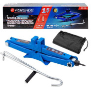 Домкрат механический "ромб" 1.5т (h min 104мм, h max 385мм, L-415мм)  ...Forsage F-RF-105