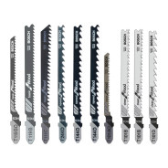 Набор пилок лобзиковых по дереву, 10 шт.,  BOSCH 2607011169