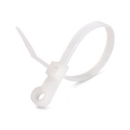 Стяжка нейлоновая КСО 4х150 (бел) (100шт)  Fortisflex 80529