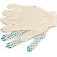 Перчатки трикотажные усиленные, с ПВХ точкой, 7 класс вязки ...ЛЕБЕДЯНСКИЙ ЗАВОД СТРОИТЕЛЬНО-ОТДЕЛОЧНЫХ МАШИН 677725