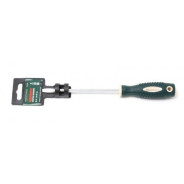 Отвертка шлицевая магнитная "Profi" S2 SL5.5х75мм  Rock FORCE RF-70155075