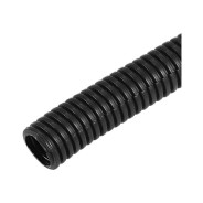 Трубa автомобильная гофрированная ПП d6.8 mm, разрезная, (бухта 5 м/уп.)  ...REXANT 15-0705