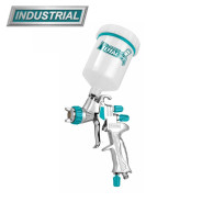 Краскораспылитель пневматический, 1,3-2,5 мм, LVMP, бак 600 мл,   ...TOTAL TAT10605