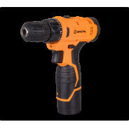 Дрель-шуруповерт аккумуляторная, 12В, 2 АКБ 1.5 А/ч, Вихрь ДА-12Л-2КА...ВИХРЬ 72/14/26