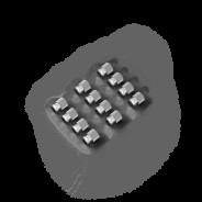 Набор вставок с резьбой М8 (12 шт) System Custom Threaded Inserts M8 12  QBRICK Z258230PG001