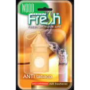 Ароматизатор "WayFresh" "WOOD" (21шт/лист) бутылка с дер.крышкой (В200)  ...Прочий B 200