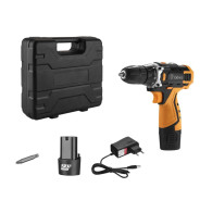 Дрель-шуруповерт аккумуляторная, 12В, 2 АКБ 1.5 А/ч, DEKO Banger SET 3...Deko 063-4130