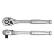 Ключ трещоточный для головок  1/4" T72 (хром.) CrV6140  YATO YT-0313