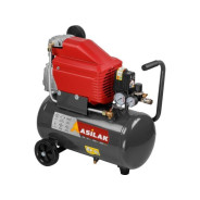 Компрессор SLA-324 коаксиальный ,235 л/мин, 8 атм, коаксиальный, масляный, ресив. 25 л, 230 В, 1,5 к...ASILAK AS2840-0