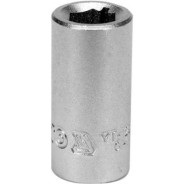 Головка-переходник 1/4" под биту 1/4"CrV  на держателе  ...YATO YT-12971