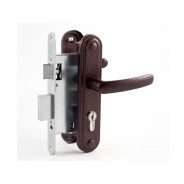 Замок врезной Омега ЗВ7.02 (медь)  ЗЕНИТ 00-00000603