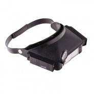 Лупа с дополнительными линзами, с подсветкой, для закрепления на голове//                      SPART...Sparta 913825