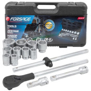 3/4" Набор инструментов 14 пр. (6 гр.) (22 - 50 мм)  Forsage F-6141-5