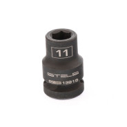 Головка ударная шестигранная, 11 mm, 1/2", CrMo  Stels 13915