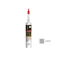 Герметик силиконовый "SANITARY SILICON 102", серый, 310мл,  FOME FLEX 01-4-1-106