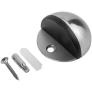 Упор дверной d-45мм круглый мат. xром  STARFIX SMF-09680-1