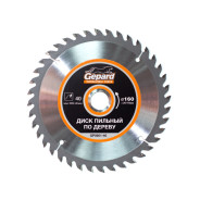 Диск пильный по дереву, 160х20/16 мм, 40 зуб., ,  GEPARD GP0901-40