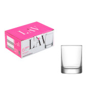 Набор стопок, 6 шт., 65 мл, серия Liberty  LAV LV-LBR308F