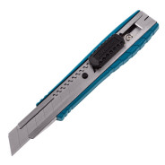 Нож 160 мм, метал.корпус, выдв. сегм. лезвие 18 мм (SK-5), метал. напр-щая, клипса для ремня  ...Gross 78897